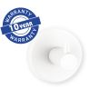 MERIDA STELLA WHITE LINE single robe hook, white